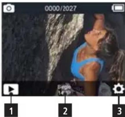 ROLLEI Actioncam 8s Plus - Érintse meg a Funkció lehetõsseget - 4