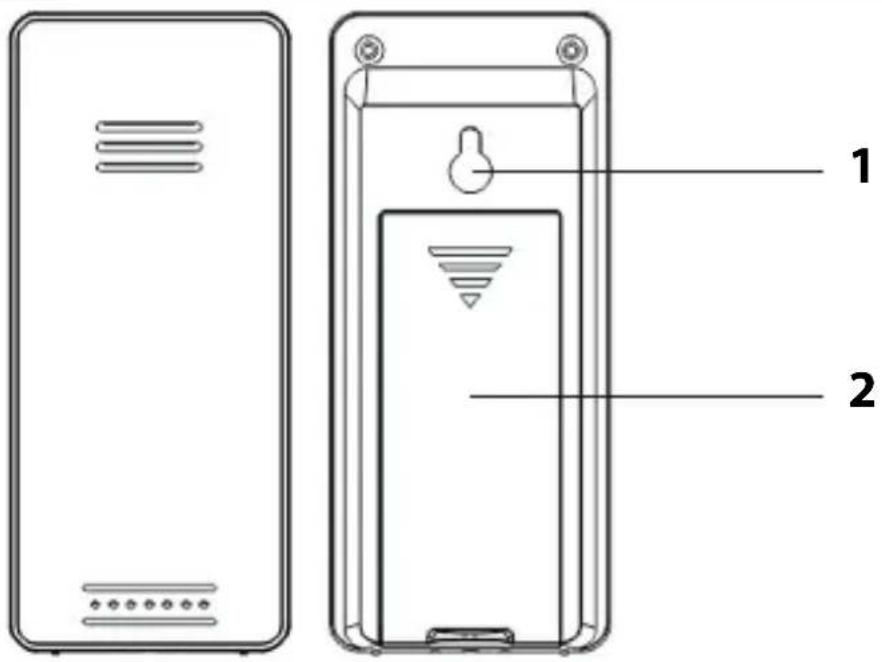 ADE WS 1603 - Sensore esterno senza fili - 1
