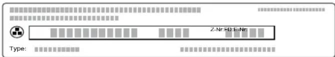 CONSTRUCTA CC4P91260 - E number and FD number - 1