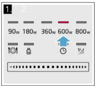 CONSTRUCTA CC4P91260 - Setting the microwave - 1