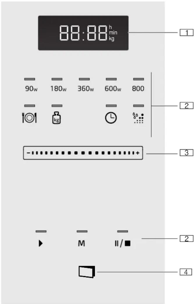 CONSTRUCTA CC4P91260 - Bedieningspaneel - 1