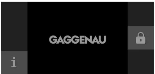 GAGGENAU CMP250101 - Activé la sécurité enfants - 1