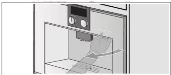 GAGGENAU CMP250101 - Ouverture de porte - 1