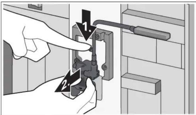 GAGGENAU CMP250101 - Nettoyer manuellement le systeme à lait - 1
