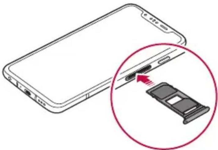 LG LMG810EAW - Instalarea cartelei SIM - 7