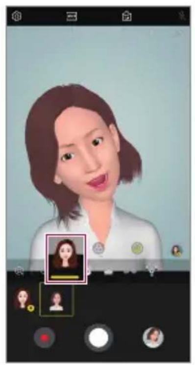 LG LMG810EAW - Utilizare Avatarul meu, Emoticon AR, Autocolant AR - 2