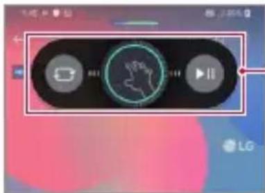 LG LMG810EAW - Contrôler de la musique et des vidéos - 1