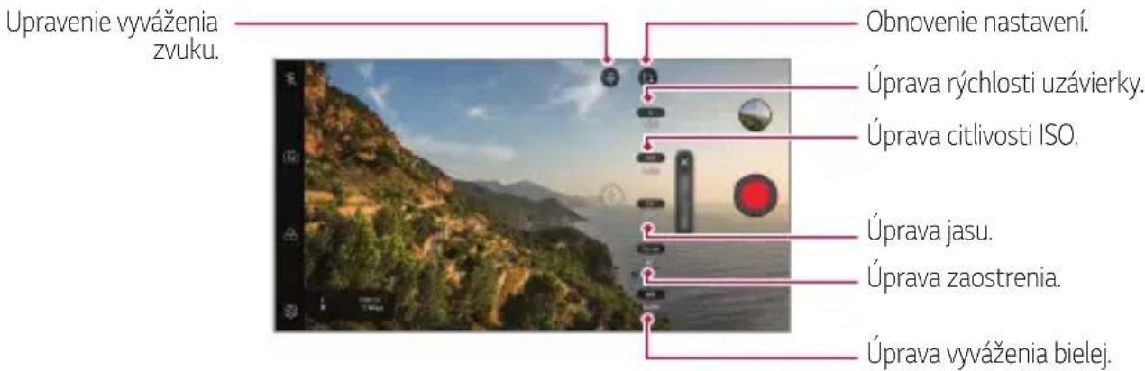 LG LMG810EAW - Manuálny režim nahrávania videa - 1