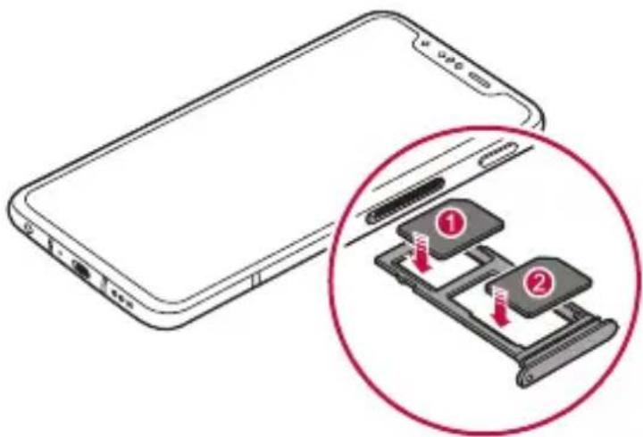 LG LMG810EAW - Instalación de la tarjeta SIM - 6
