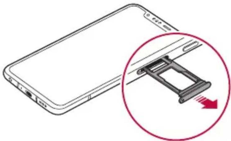 LG LMG810EAW - Installing the SIM card - 4