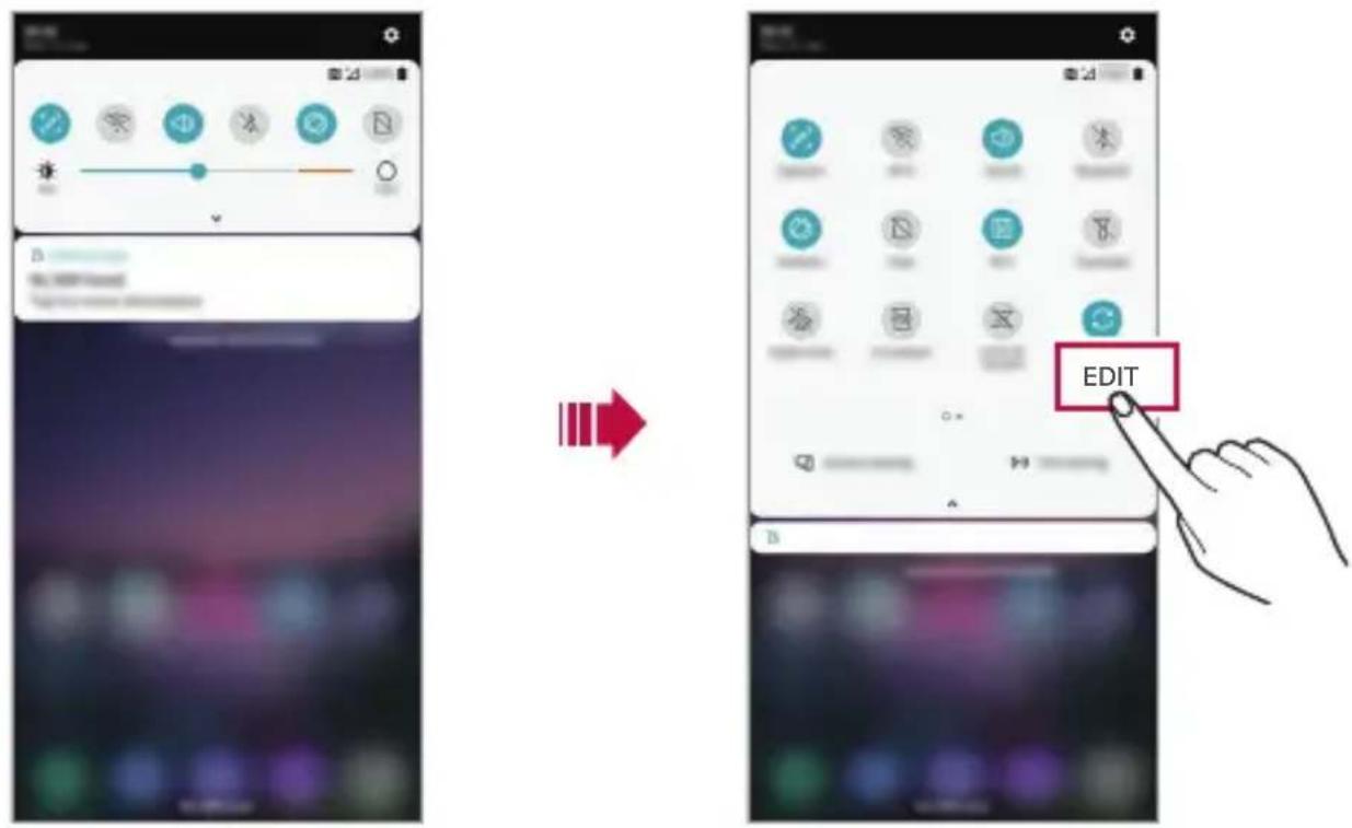 LG LMG810EAW - Notifications panel - 1
