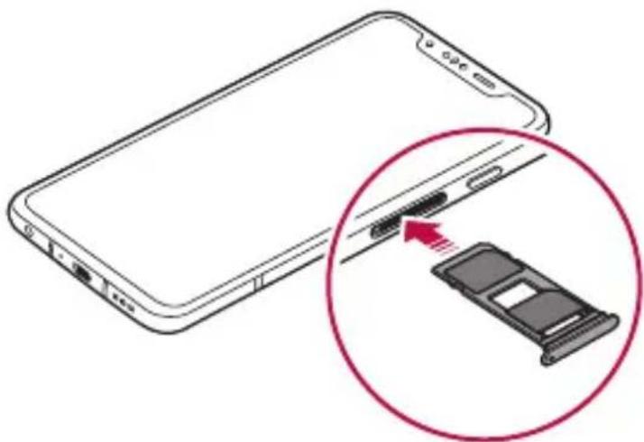 LG LMG810EAW - Instalación de la tarjeta SIM - 7