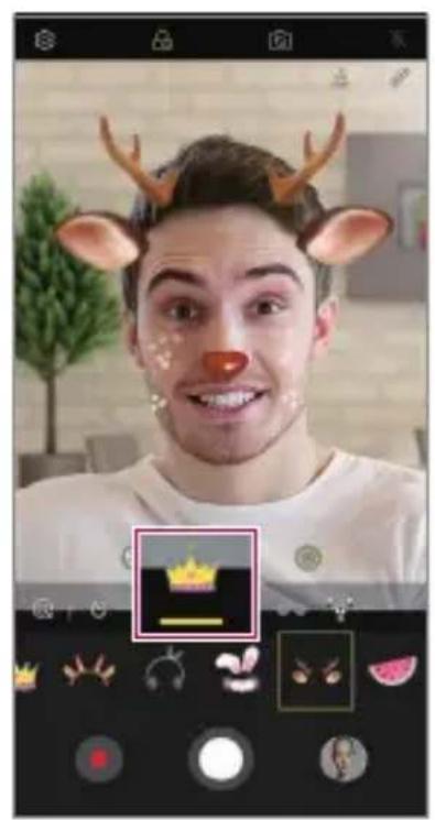 LG LMG810EAW - Using My Avatar, AR Emoji, AR Sticker - 3