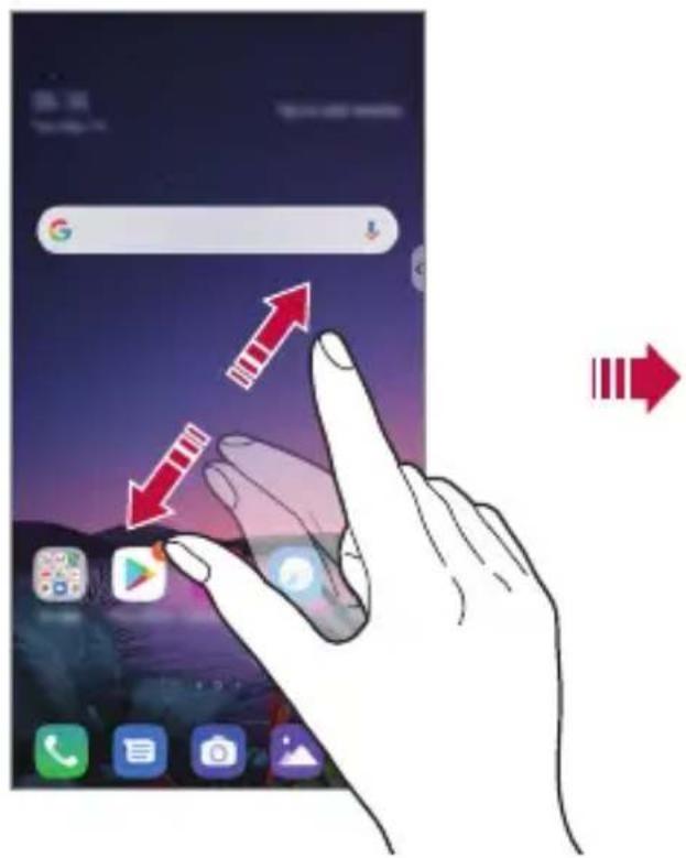 LG LMG810EAW - Zmena orientácie obrazovky - 3
