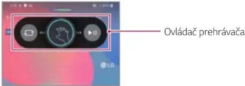 LG LMG810EAW - Ovládanie hudby a videí - 1