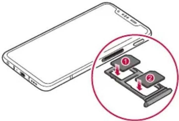 LG LMG810EAW - Vloženie karty SIM - 3