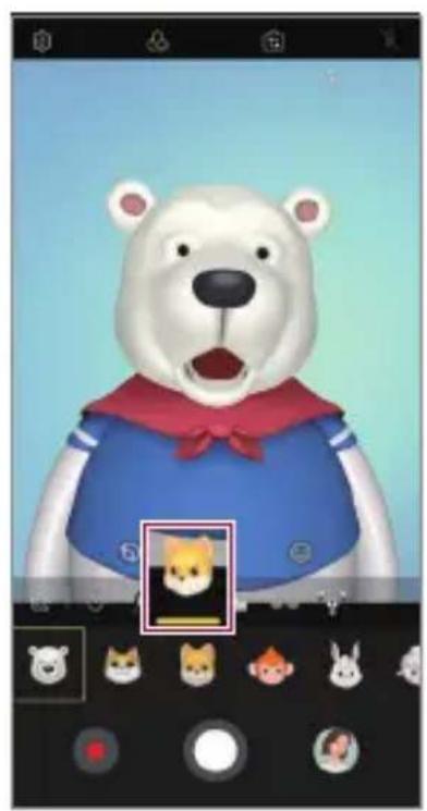 LG LMG810EAW - Using My Avatar, AR Emoji, AR Sticker - 2