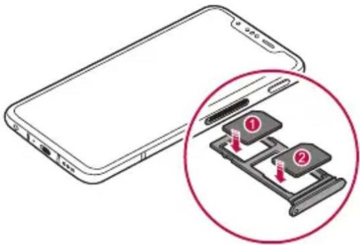 LG LMG810EAW - Installing the SIM card - 6