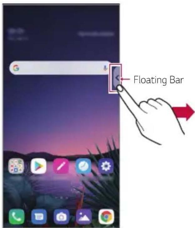 LG LMG810EAW - Otwieranie i zamykanie Floating Bar - 1