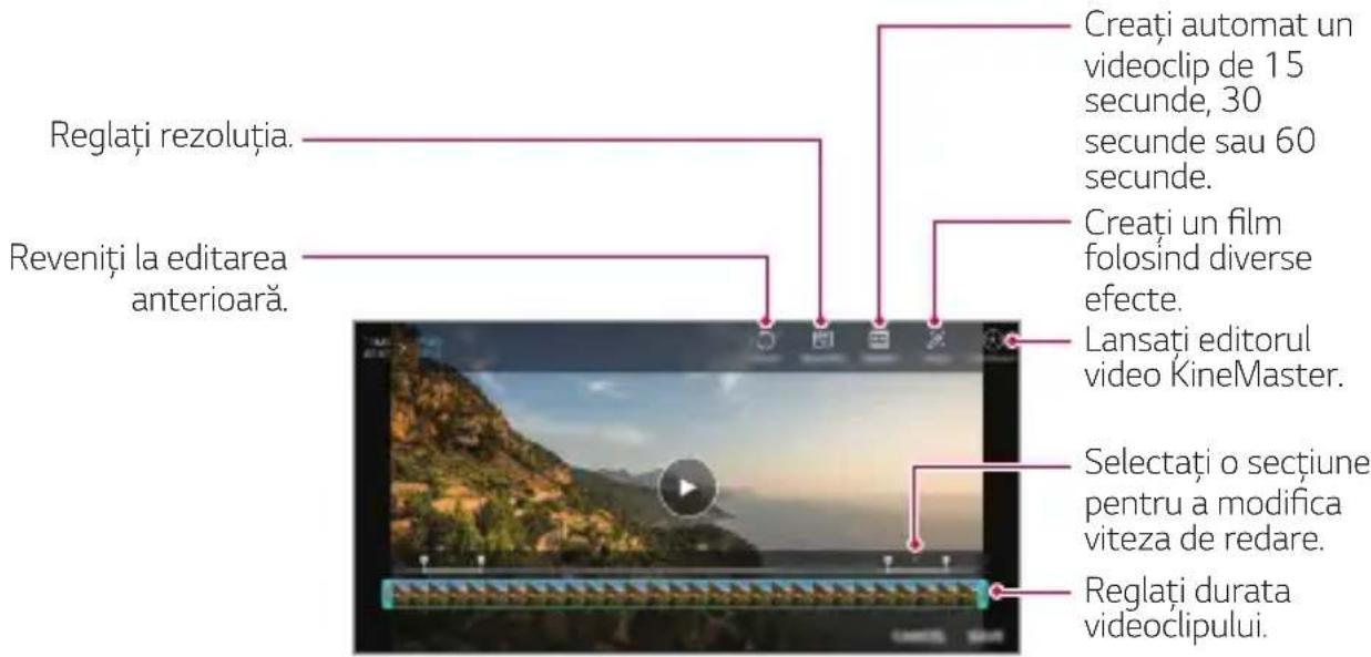LG LMG810EAW - Editarea videoclipurilor - 1