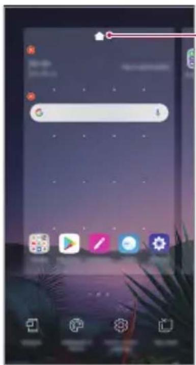 LG LMG810EAW - Editarea ecranului de pornire - 1