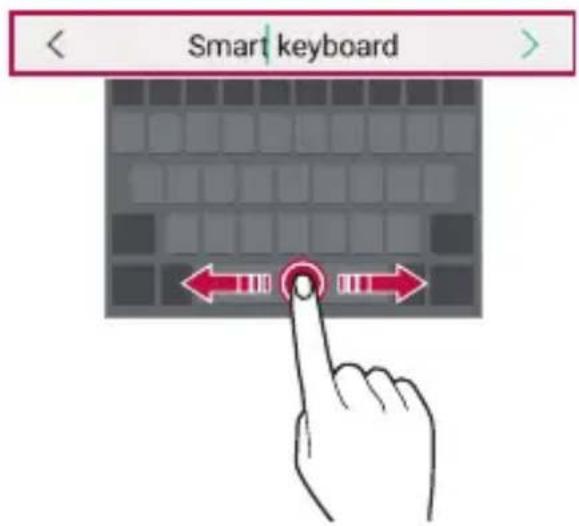LG LMG810EAW - Mutarea cursorului - 1