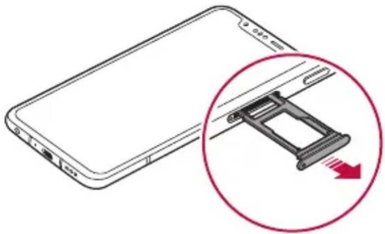 LG LMG810EAW - Instalación de la tarjeta SIM - 4