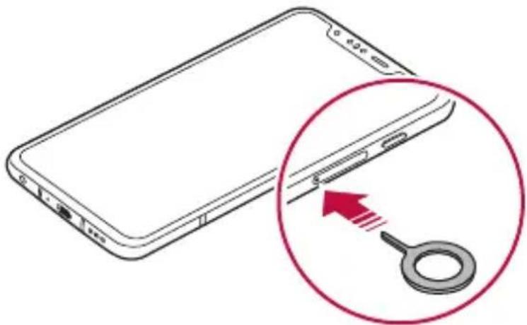 LG LMG810EAW - Installation de la carte SIM - 3