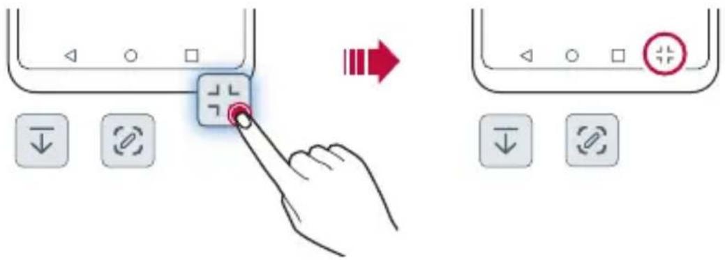 LG LMG810EAW - Editing the Home touch buttons - 1