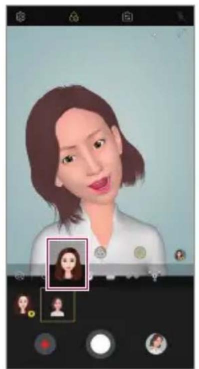 LG LMG810EAW - Utilisation de Mon avatar, AR Emoji, AR Sticker - 2