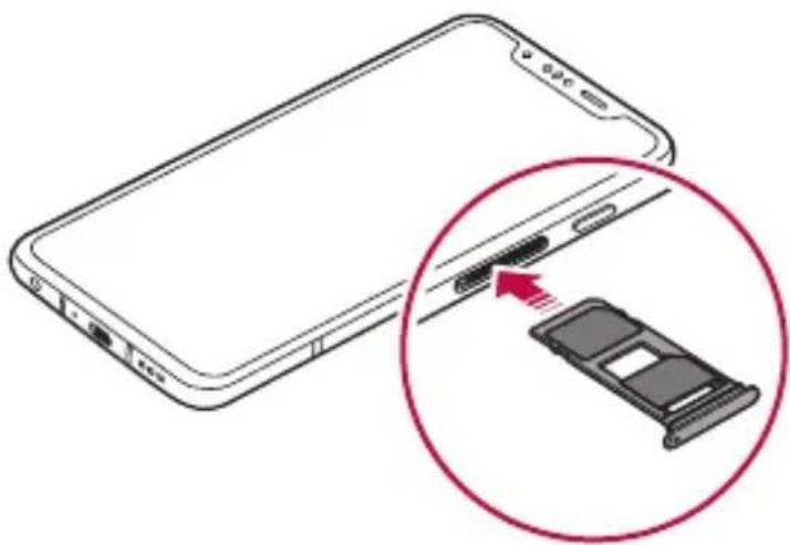 LG LMG810EAW - Installing the SIM card - 7