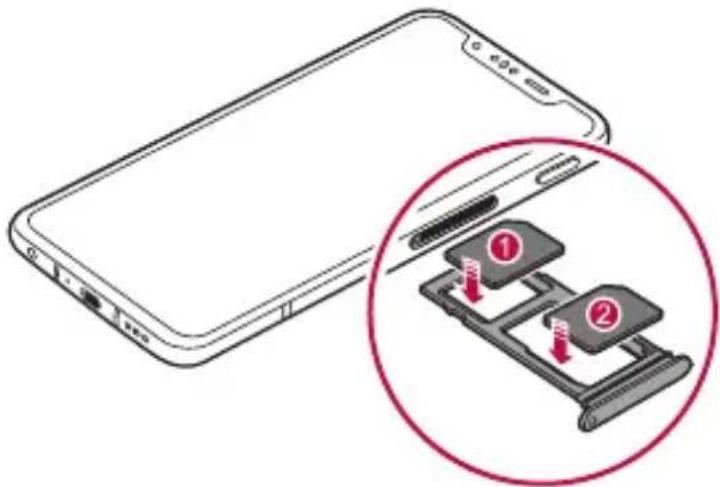 LG LMG810EAW - Instalarea cartelei SIM - 6