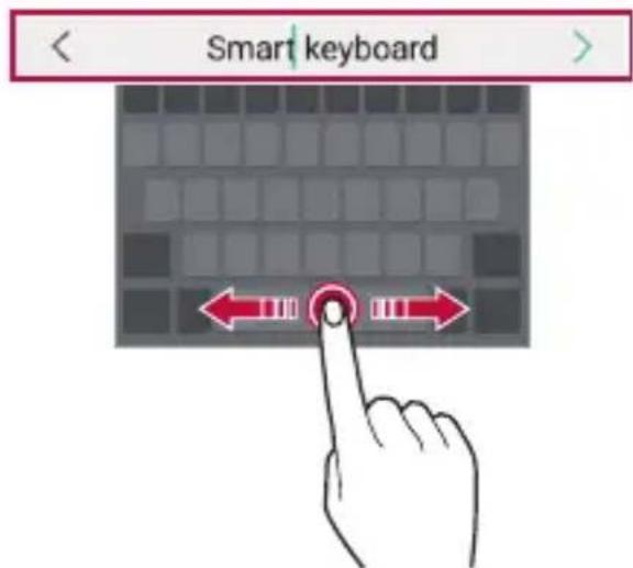 LG LMG810EAW - Déplacement du curseur - 1