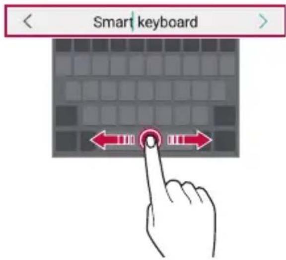 LG LMG810EAW - Desplazamiento del cursor - 1