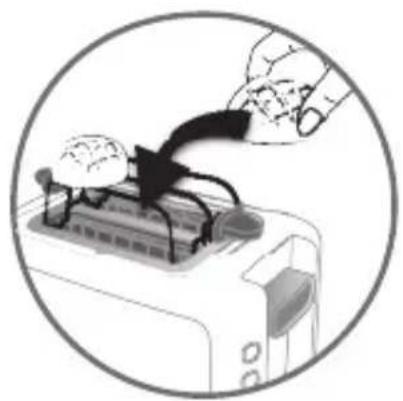 TEFAL Principio TT1608 - Automatic function to reheat bread - 32