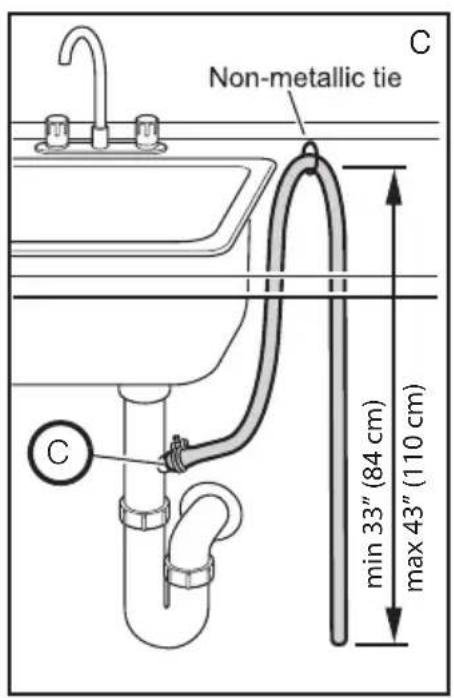 BOSCH SHP865ZP5N - Drain Connection - 4