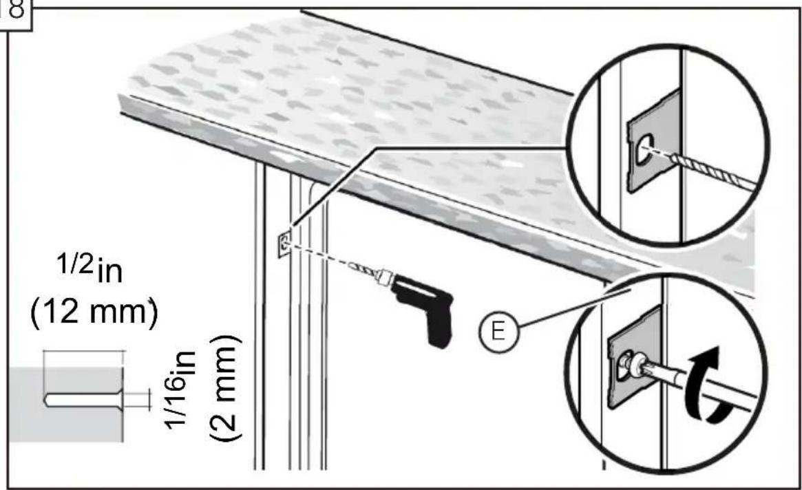 BOSCH SHP865ZP5N - Securing the Dishwasher - 2
