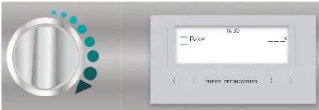 THERMADOR PRD486WLGU - Setting the cooking mode and temperature - 1