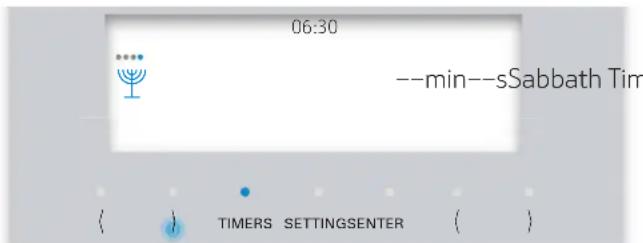 THERMADOR PRD486WLGU - To set Sabbath on the main oven - 1