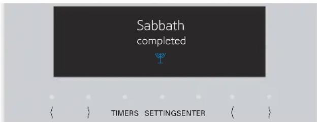 THERMADOR PRD486WLGU - To set Sabbath on the main oven - 3