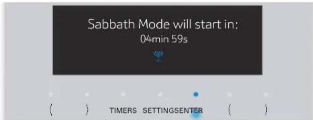 THERMADOR PRD486WLGU - Paraajustar el modo Sabbat enel horno principal - 2
