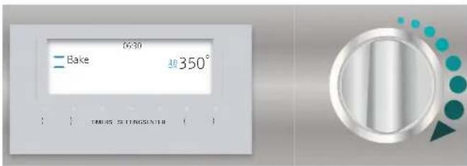 THERMADOR PRD486WLGU - Establisher la perilla de TEMPERATURA. - 1