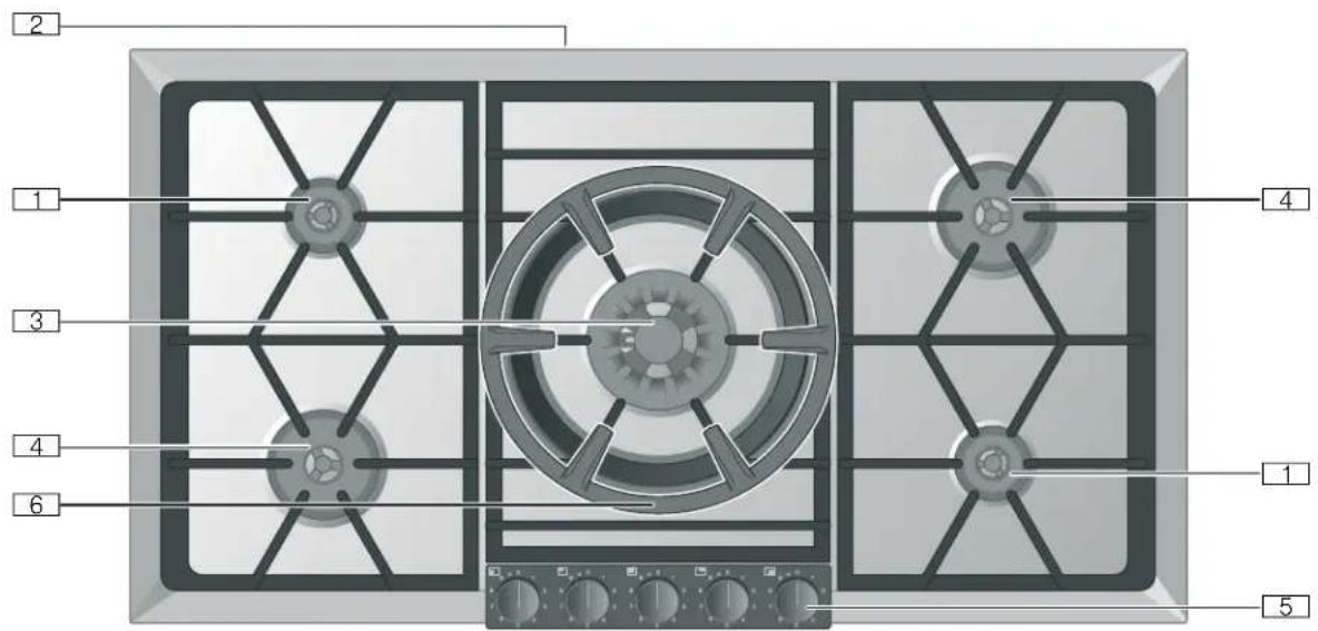 GAGGENAU VG295120CA - Getting to know your appliance - 1