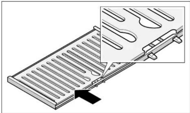 GAGGENAU AI442760 - Installing metal grease filter - 1