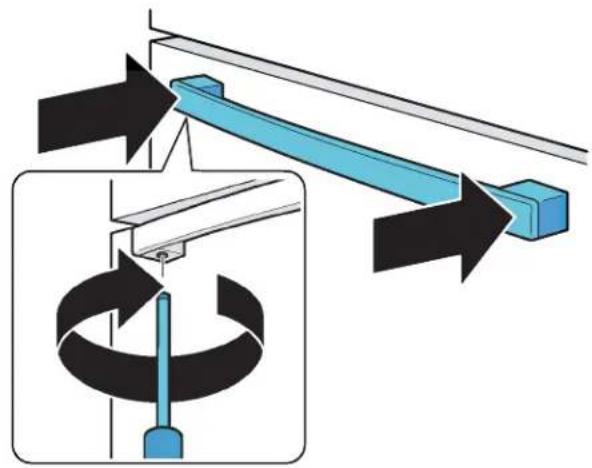 BOSCH B36CT80SNS - Installing the drawer handle - 1