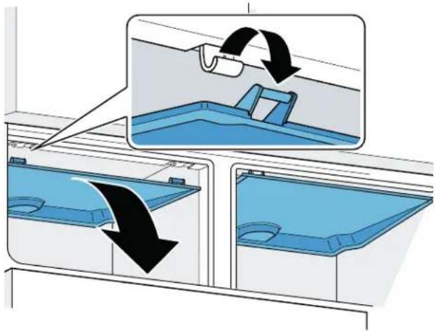 BOSCH B36CT80SNS - Desmontar la tapa: - 1