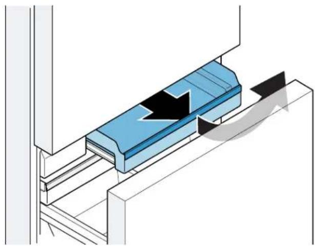 BOSCH B36CT80SNS - Bac à produits congeles (petit) - 1