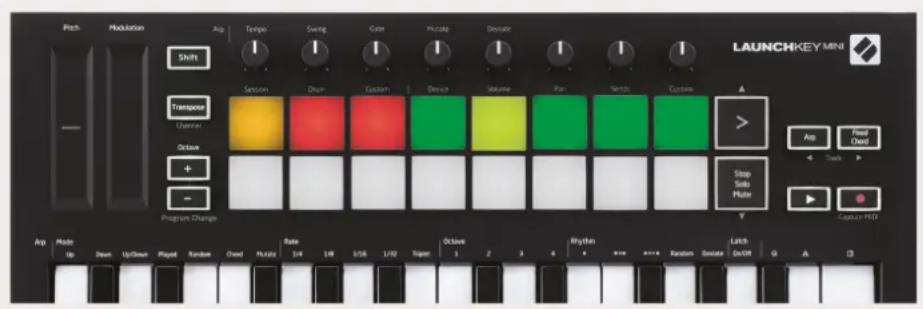 NOVATION Launchkey Mini MK3 - Configuration - 1