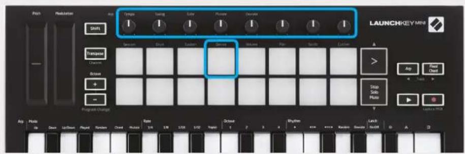 NOVATION Launchkey Mini MK3 - Utilisation de périphériques Ableton Live - 1
