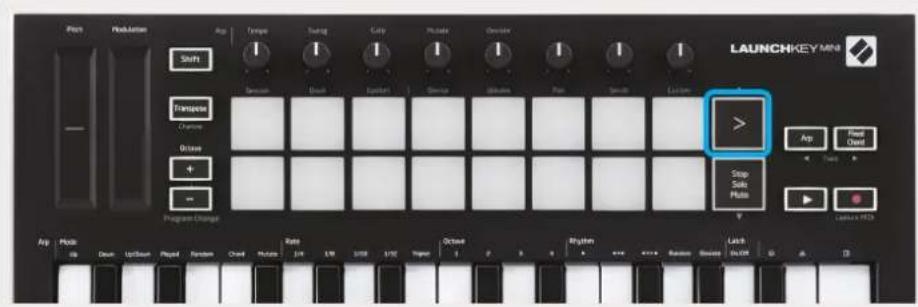 NOVATION Launchkey Mini MK3 - Lancement de scènes - 1